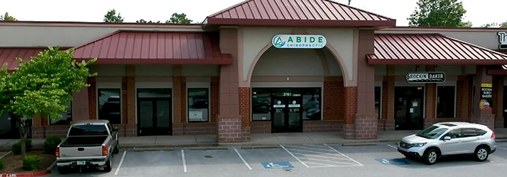 Chiropractic Fayetteville AR Abide Chiropractic Lot View